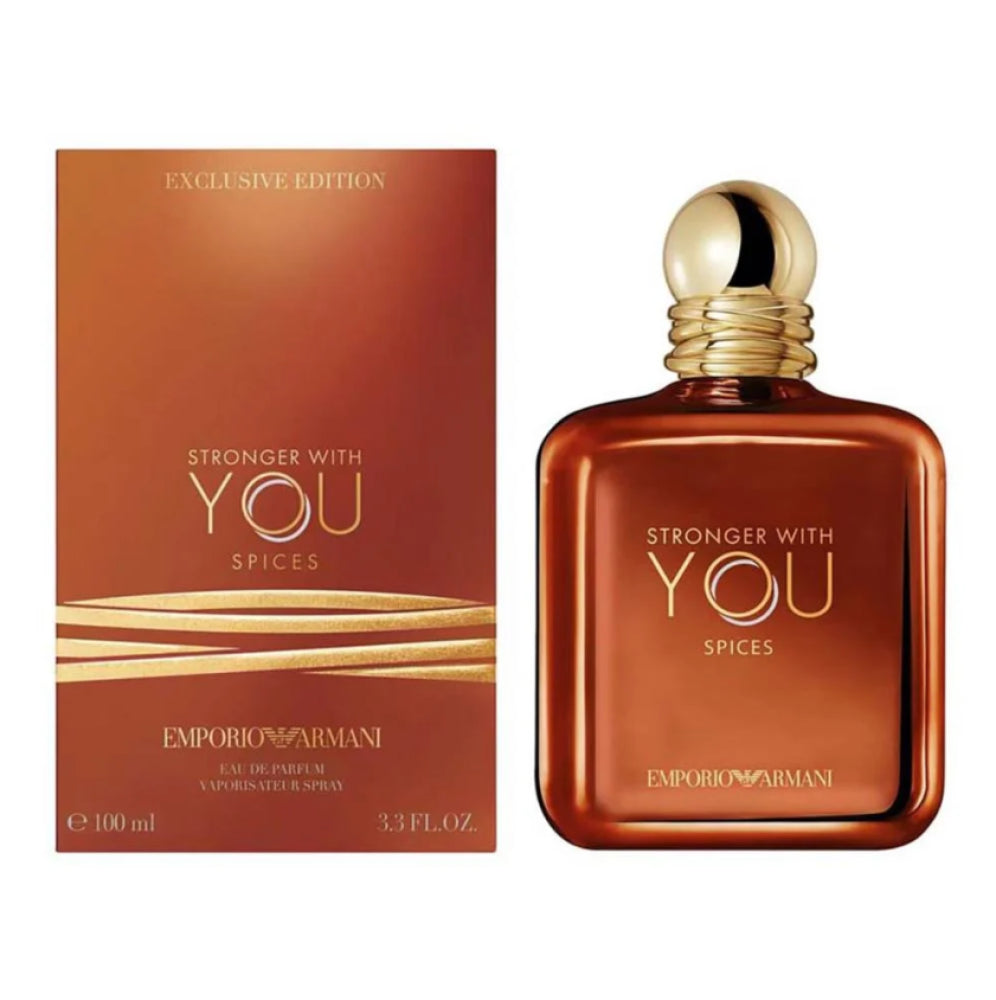 GIORGIO ARMANI - EMPORIO ARMANI STRONGER WITH YOU SPICES - 3.4OZ EDP - M