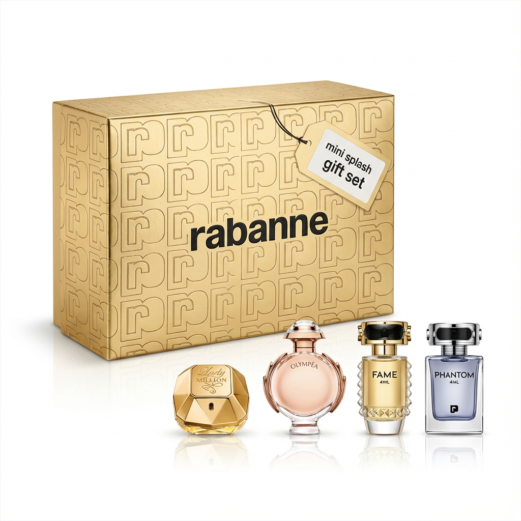 PACO RABANNE_SET MINI 4 PCS L FAME + FAME PARFUM + OLYMPEA + LADY MILLION