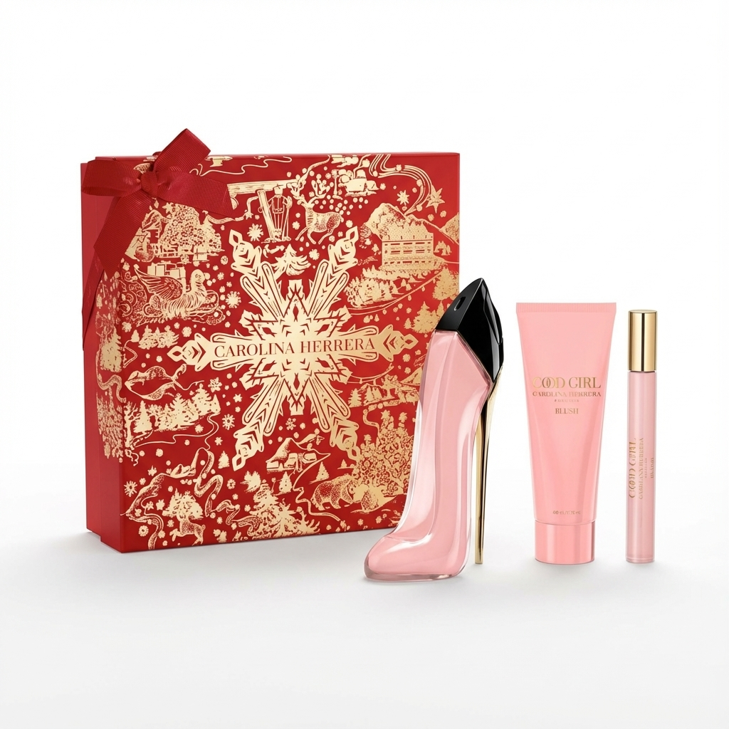 CAROLINA HERRERA_SET GOOD GIRL BLUSH 3PCS L
