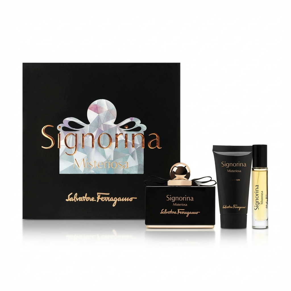SALVATORE FERRAGAMO_SET SIGNORINA MISTERIOSA 3 PCS 3.4 EDP L
