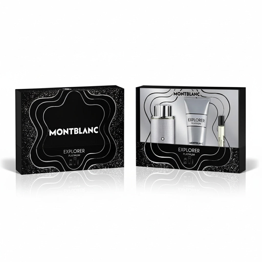 MONT BLANC_MONT BLANC EXPLORER PLATINUM 3.4 EDP M + 3.4 SH/G + 7.5ML (123992) - France