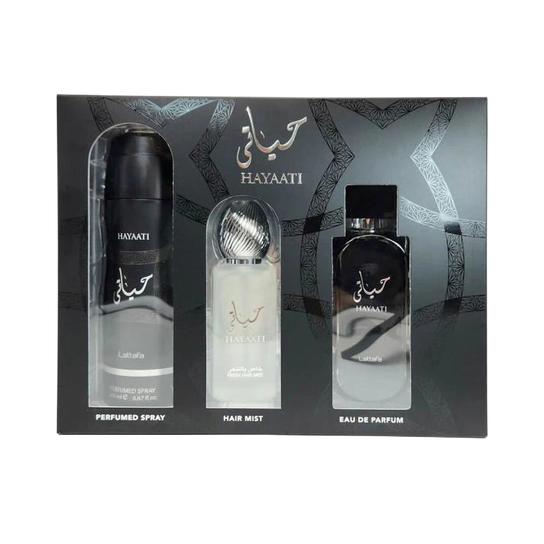 LATTAFA_LATTAFA HAYAATI 3.4 EDP U + 6.7 DEO + 1.5 HAIRMIST (118885) - Emirates