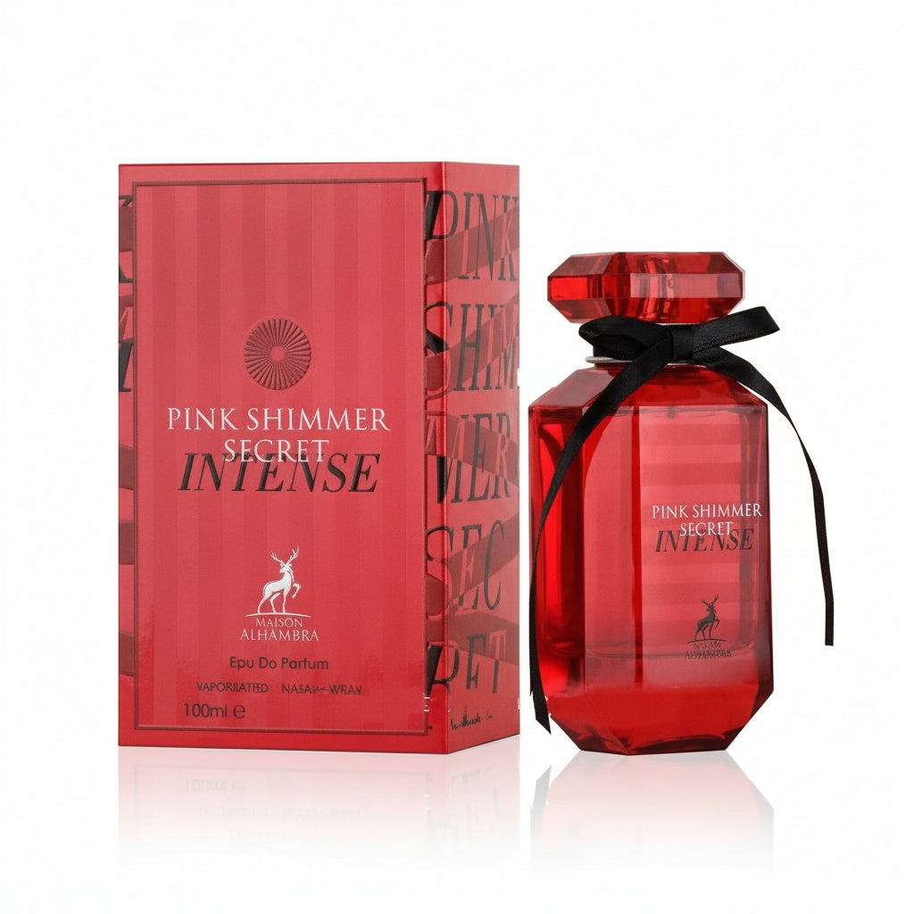 LATTAFA_MAISON ALHAMBRA PINK SHIMMER SECRET INTENSE 3.3 EDP (128993) - Emirates