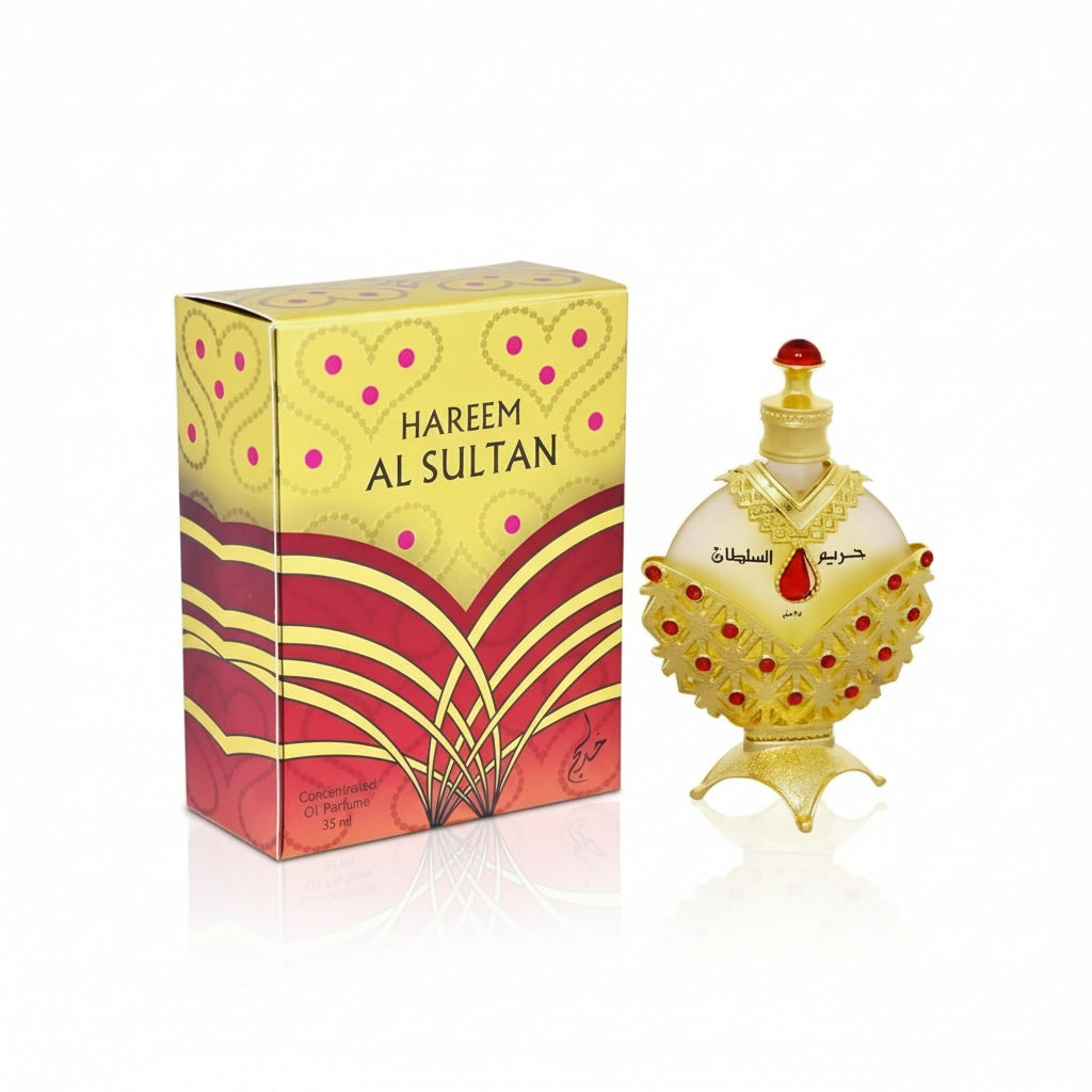 KHADLAJ_KHADLAJ HAREEN AL SULTAN GOLD 1.2 OIL PERFUME - (126264) - Emirates
