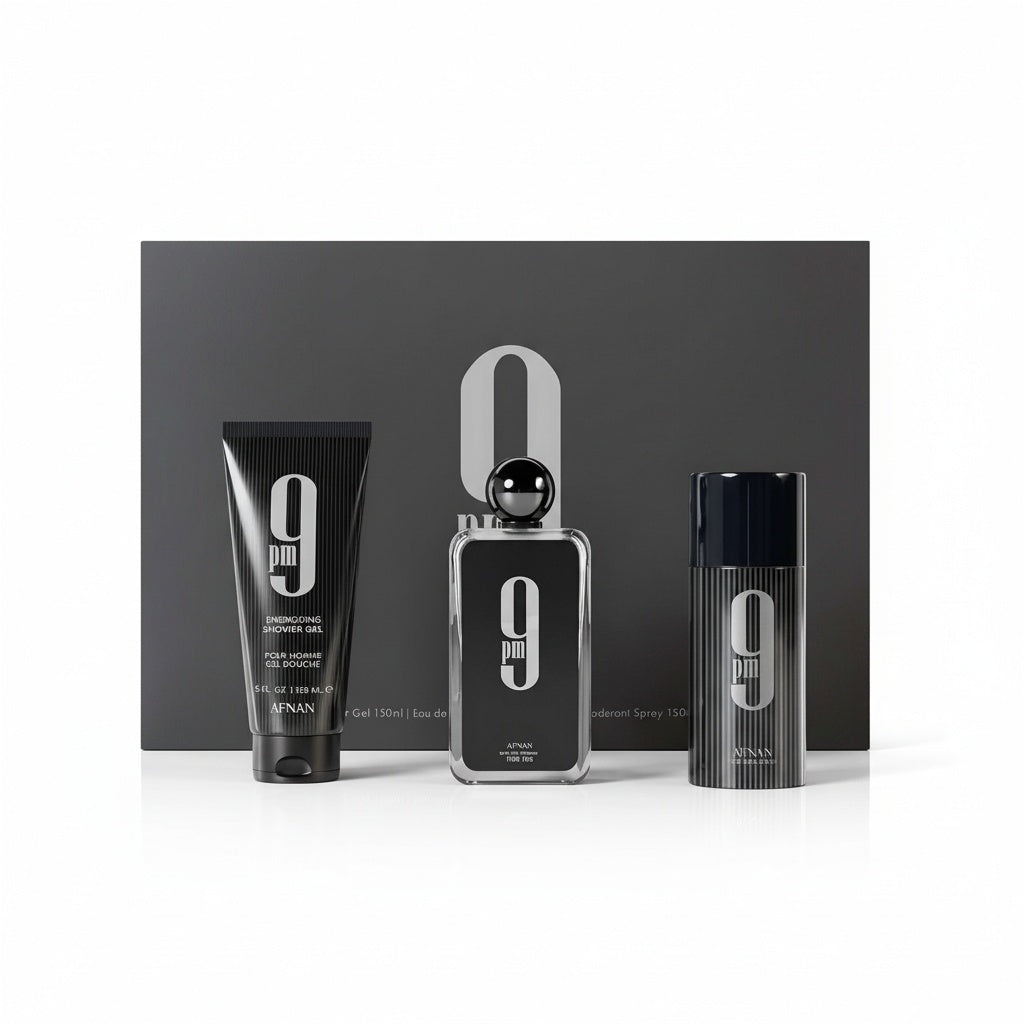 AFNAN_AFNAN 9PM 3.4 EDP M + 5.0 S/G + 5.0 DEO SPRAY (118390) - Emirates