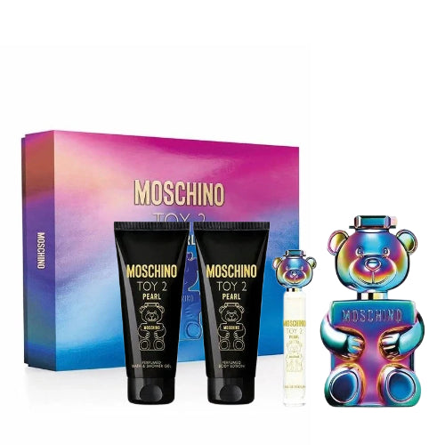 MOSCHINO, MOSCHINO TOY 2 PEARL 3.4 EDP U + 3.4 B/L + 3.4 B/SG + MINI  (128352) - Italy