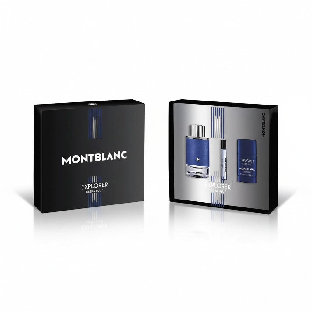 MONT BLANC_MONT BLANC EXPLORER ULTRA BLUE 3.4 EDP M+2.5 DEO STICK+7.5ML EDP (122884) - France