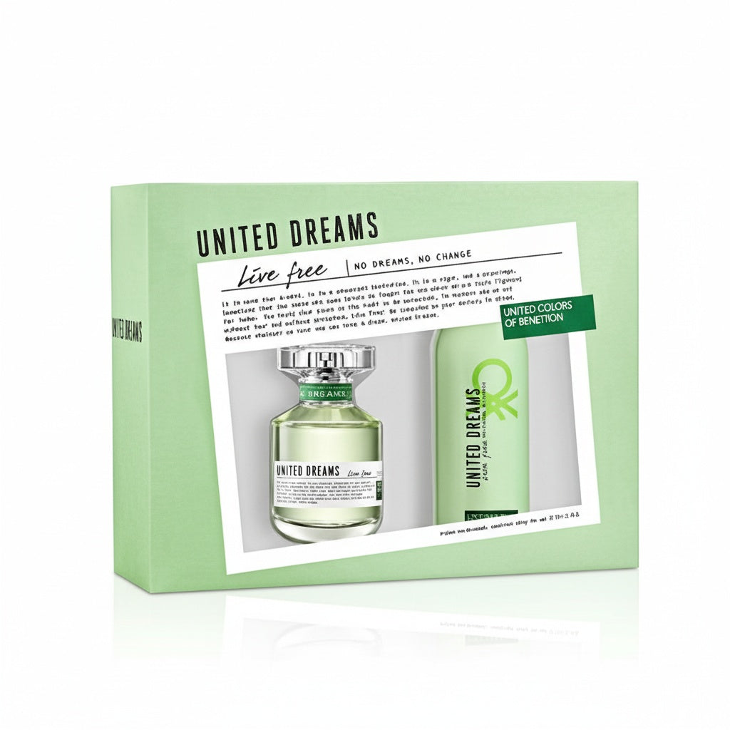 BENETTON_BENETTON LIVE FREE 2.7 EDT L + 5.1 DEO SPRAY (106737) - Spain