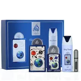 LATTAFA GIFT SET ART OF UNIVERSE 3 PIECES 3.4 OZ EDP · U