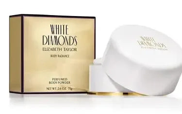 ELIZABETH TAYLOR WHITE DIAMOND BODY POWDER 2.6 OZ · L