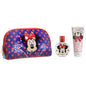 DISNEY MINNIE TOILETRY BAG SET 3PC 1.74 EDT · L