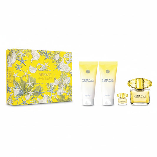 VERSACE_VERSACE YELLOW DIAMOND 3.0 EDT L+3.4SG+3.4BL+MINI  (119667) - Italy