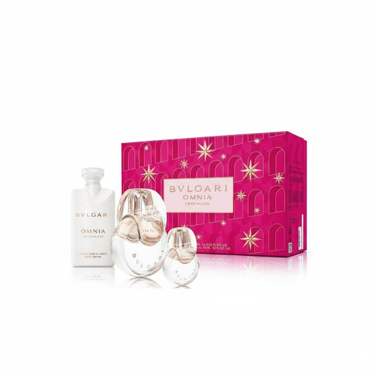 BVLGARI_BVLGARI OMNIA CRYSTAL 3.4 EDT L + 2.5 B/L +15 ML  (131009) - Italy