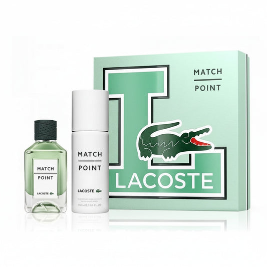 LACOSTE_LACOSTE MATCH POINT 3.4 EDT M + 5.0 DEO SPRAY -  (120933) - France