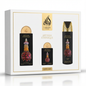 LATTAFA_SET PRIDE ARTISAN ETHNIQUE 4 PCS 3.4 EDP + TRAVEL 20 ML + PORT + PERFUMED SPRAY U