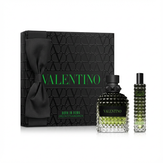 VALENTINO_VALENTINO UOMO SET BORN IN ROMA GREEN EXTRAVAGANZA 2 PCS 1.7 EDP M