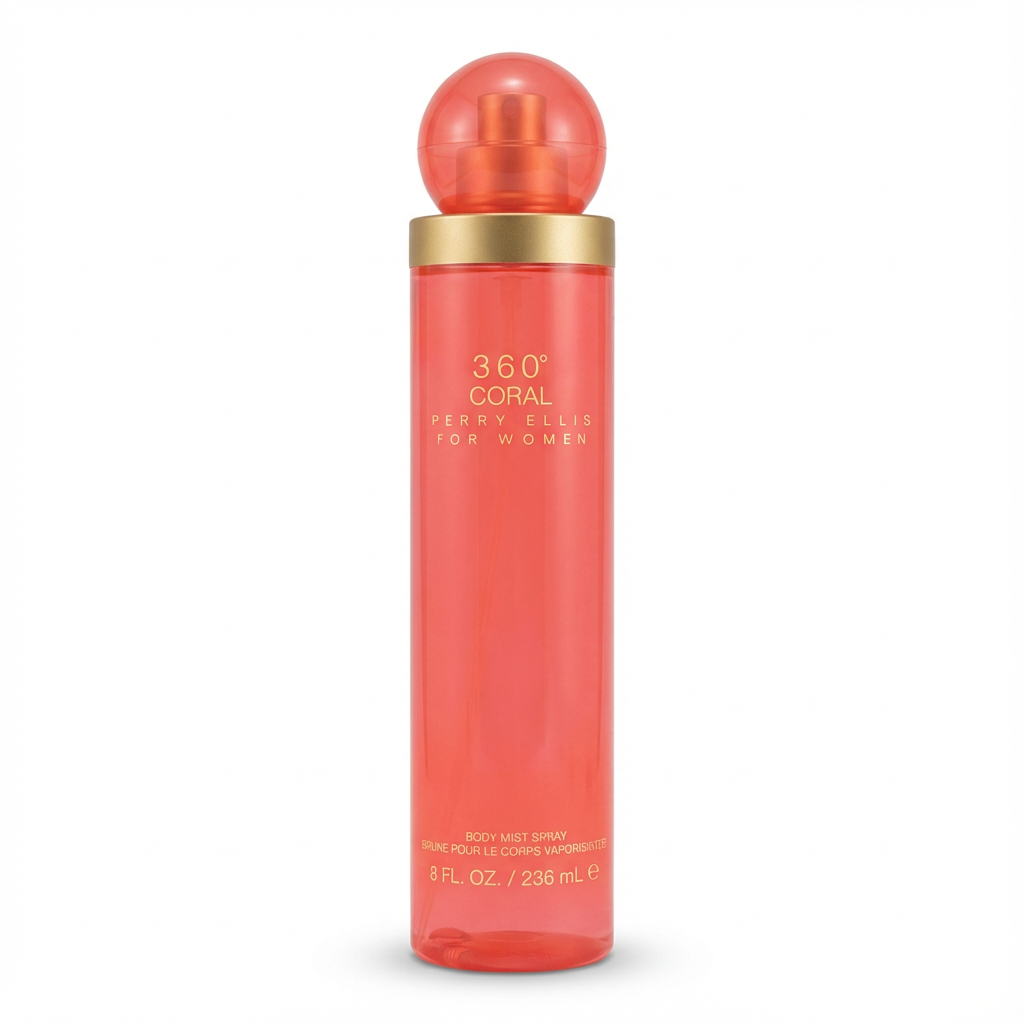 PERRY ELLIS_BODY MIST 360 CORAL 8 OZ L