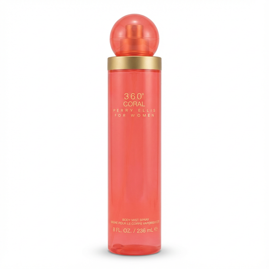 PERRY ELLIS_BODY MIST 360 CORAL 8 OZ L
