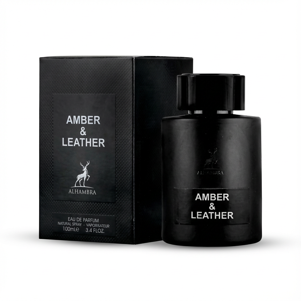 MAISON ALHAMBRA_AMBER & LEATHER 3.4 EDP M