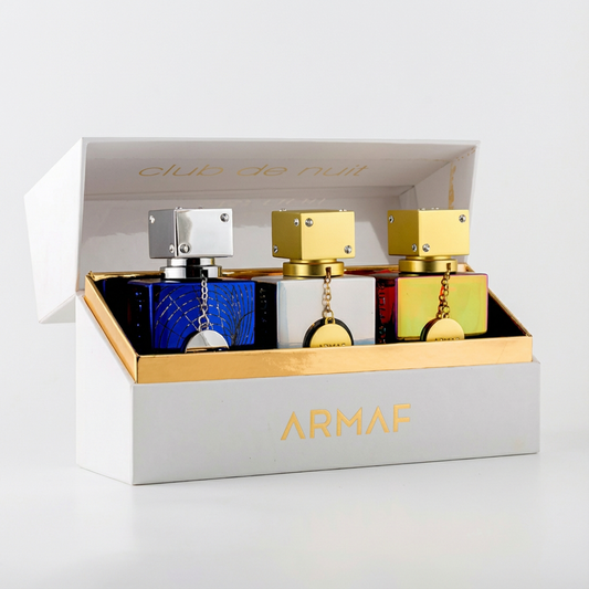ARMAF_SET CLUB DE NUIT PARFUM A COLLECTOR'S PRIDE 3PCS  30ML ICONIC + IMPERIALE + UNTOLD