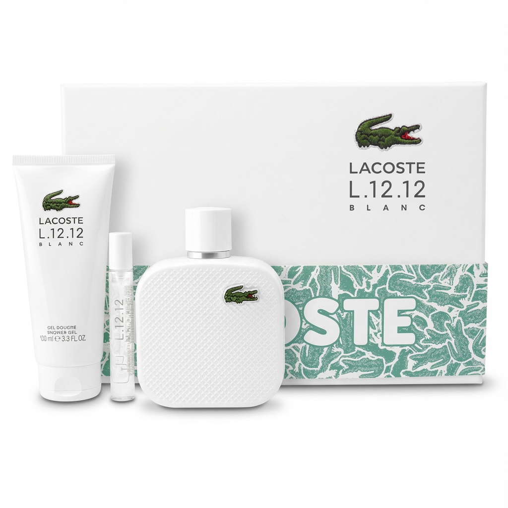 LACOSTE_SET L.12.12 EAU BLANC 3 PCS 3.4 EDT M