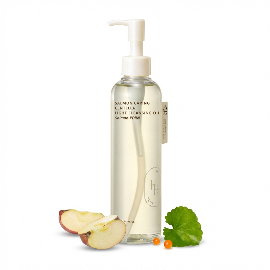 HEVEBLUE_SALMON CARING CENTELLA LIGHT CLEANSING OIL  250ML