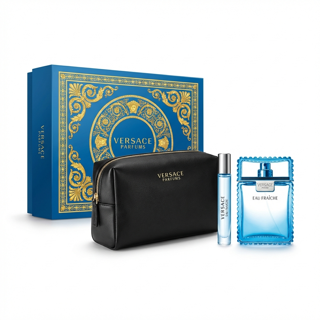 VERSACE_SET EAU FRAICHE 3 PCS 3.4 EDT M