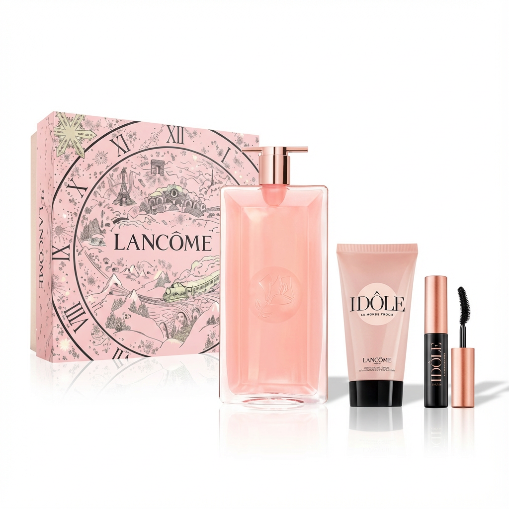 LANCOME_SET IDOLE 3PCS 100ML EDP + 10ML TRAVEL + MASCARA L