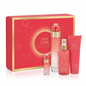 PERRY ELLIS_SET 360 CORAL FOR WOMEN 4 PCS + 3.4 EDP + 4.0 FL BODY SPRAY + 3.0 SHOWER GEL + 0.25 FL L