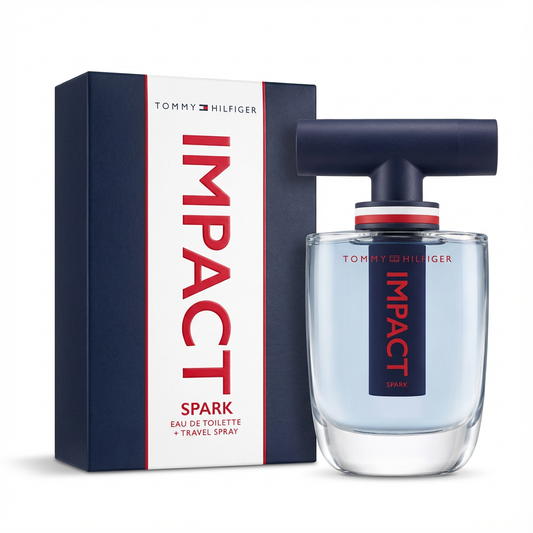TOMMY HILFIGER_SET IMPACT SPARK 2 PCS 3.4 EDT + 4 ML M