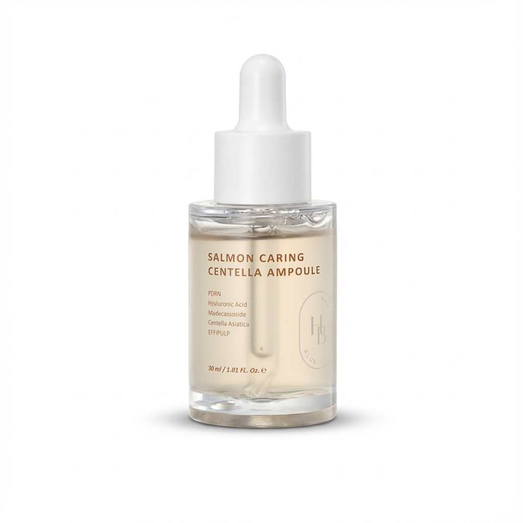 HEVEBLUE_SALMON CARING CENTELLA AMPOULE 30ML