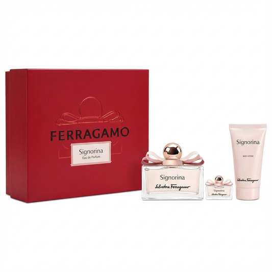 SALVATORE FERRAGAMO_SET SIGNORINA 3 PCS 3.4 EDT L