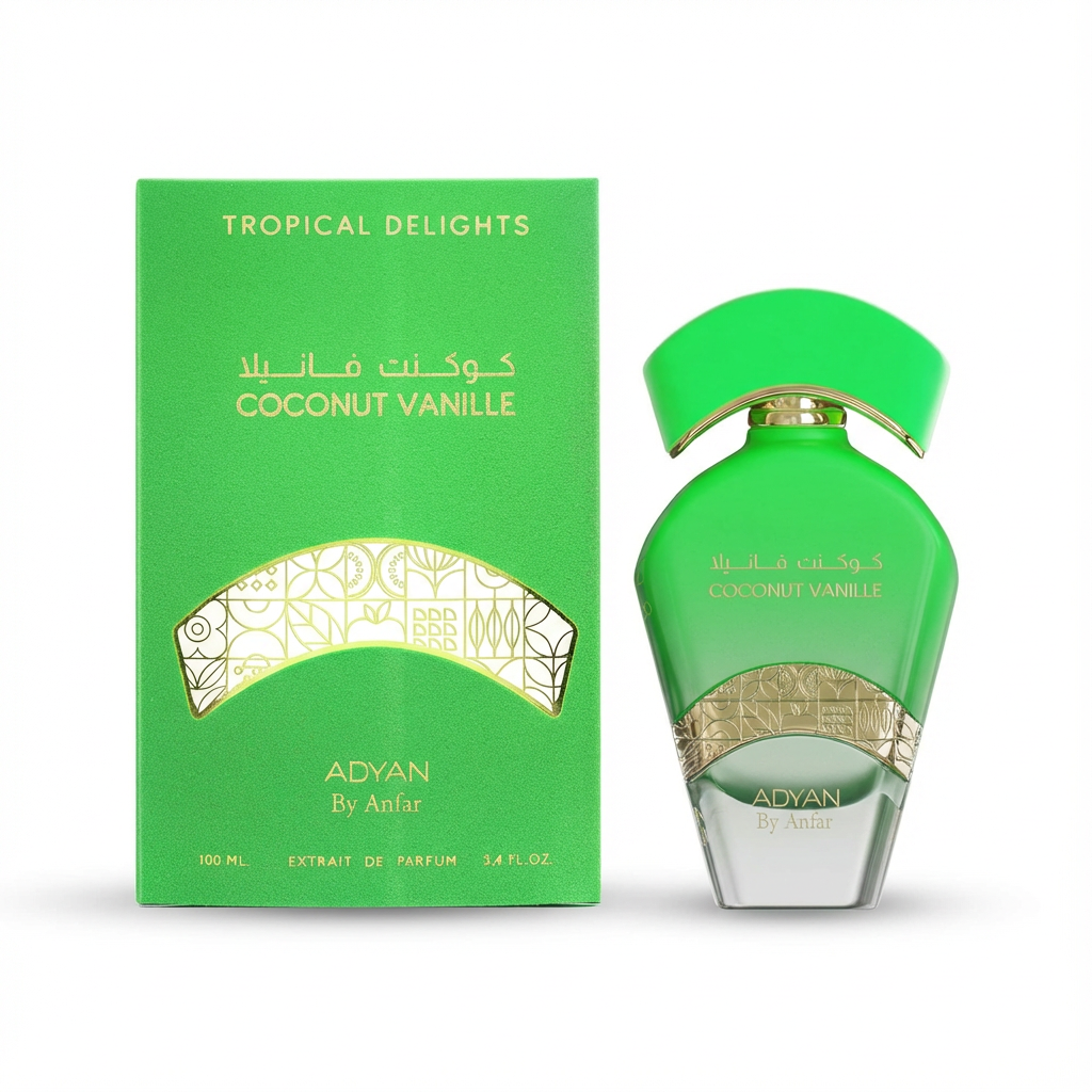 ADYAN_BY ANFAR TROPICAL DELIGHTS COCONUT VANILLE 3.4 EXTRAIT DE PARFUM L