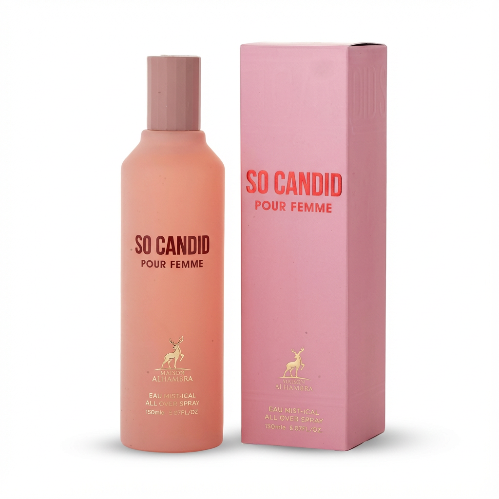 MAISON ALHAMBRA_SO CANDID 150ML MISTICAL ALL OVER SPRAY