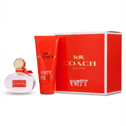 COACH_SET POPPY 2PCS / 3.3 EDP + 100 ML BODY LOTION L
