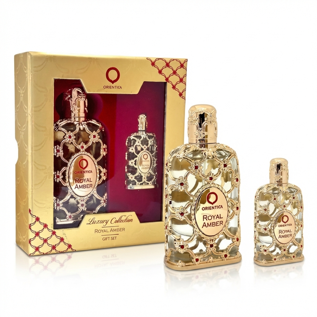 ORIENTICA_SET ROYAL AMBER 2 PCS 30 ML + 7.5 EDP U