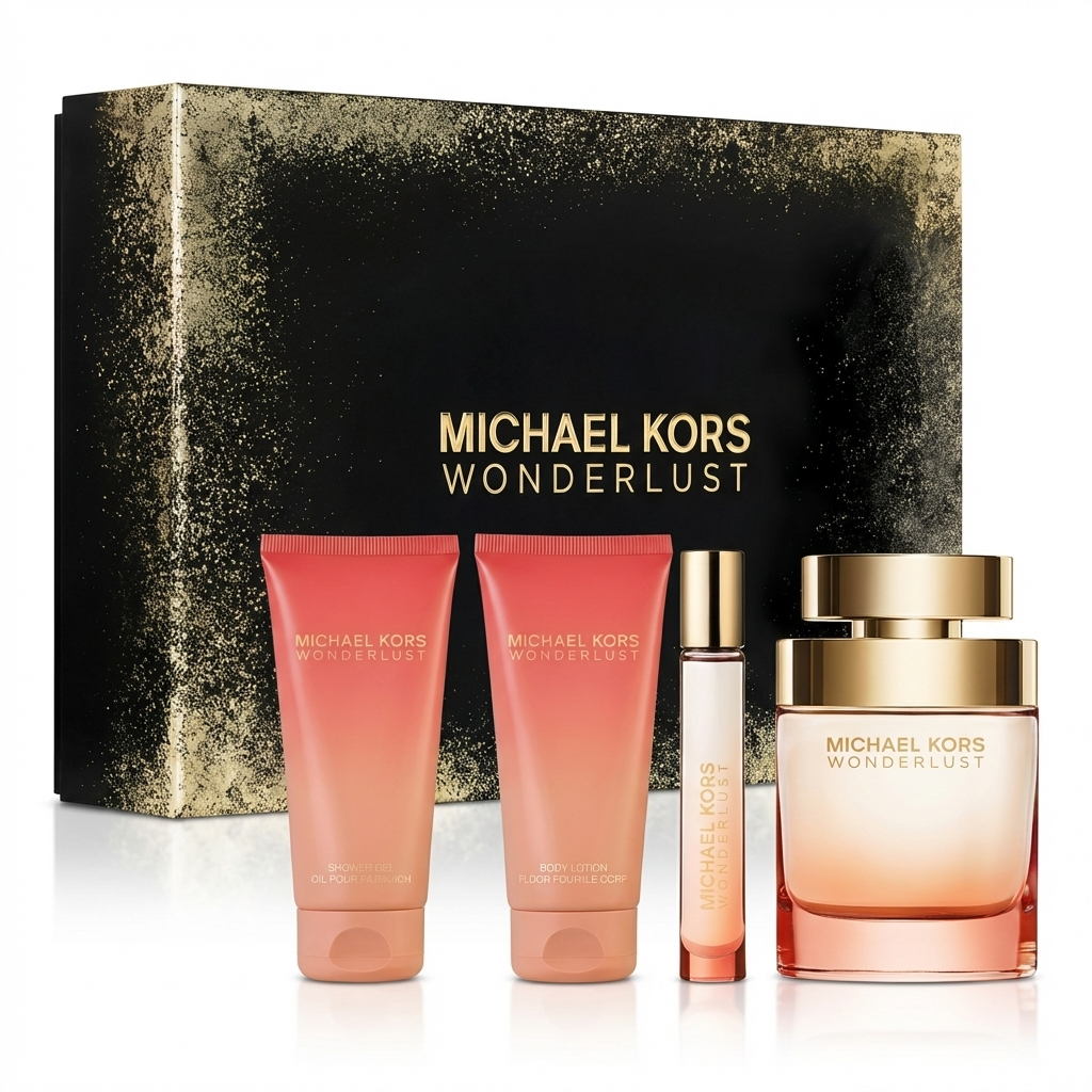 MICHAEL KORS_SET WONDERLUST 4PCS 3.4 EDP + 10ML L