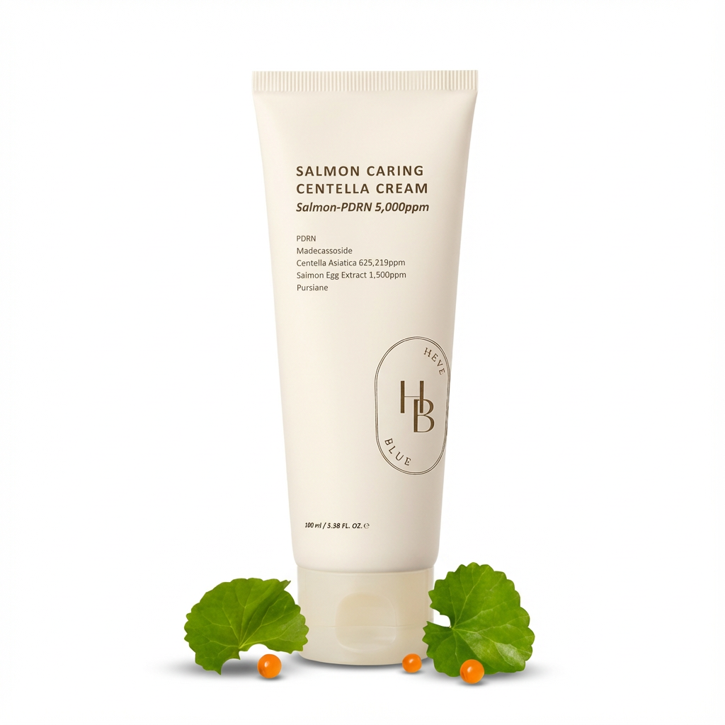 HEVEBLUE_SALMON CARING CENTELLA CREAM 100ML