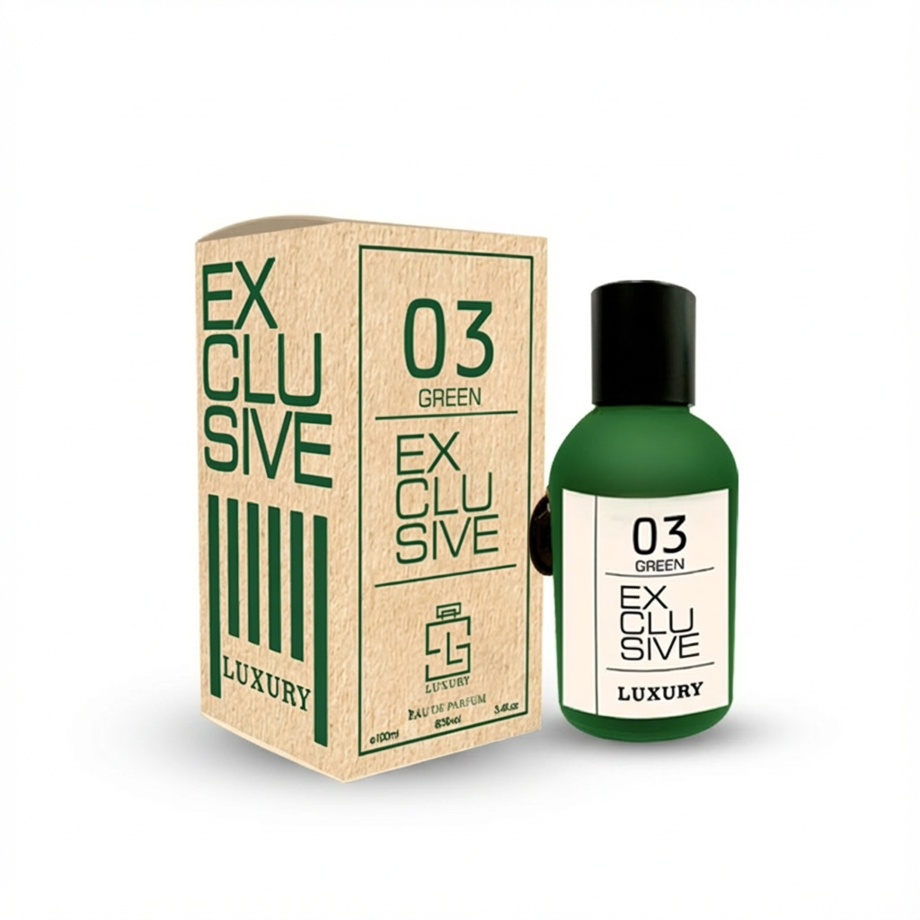 KHALIS_LUXURY 03 GREEN EXCLUSIVE 3.4 EDP U