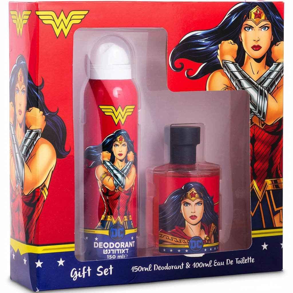 MARVEL_SET MUJER MARAVILLA 2 PCS 100 EDT + DEO L