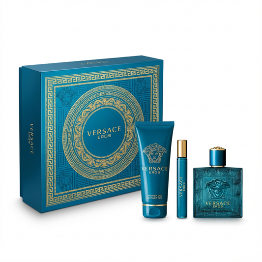 VERSACE_SET EROS 3 PCS 100ML EDT + 10ML EDP + BAG M