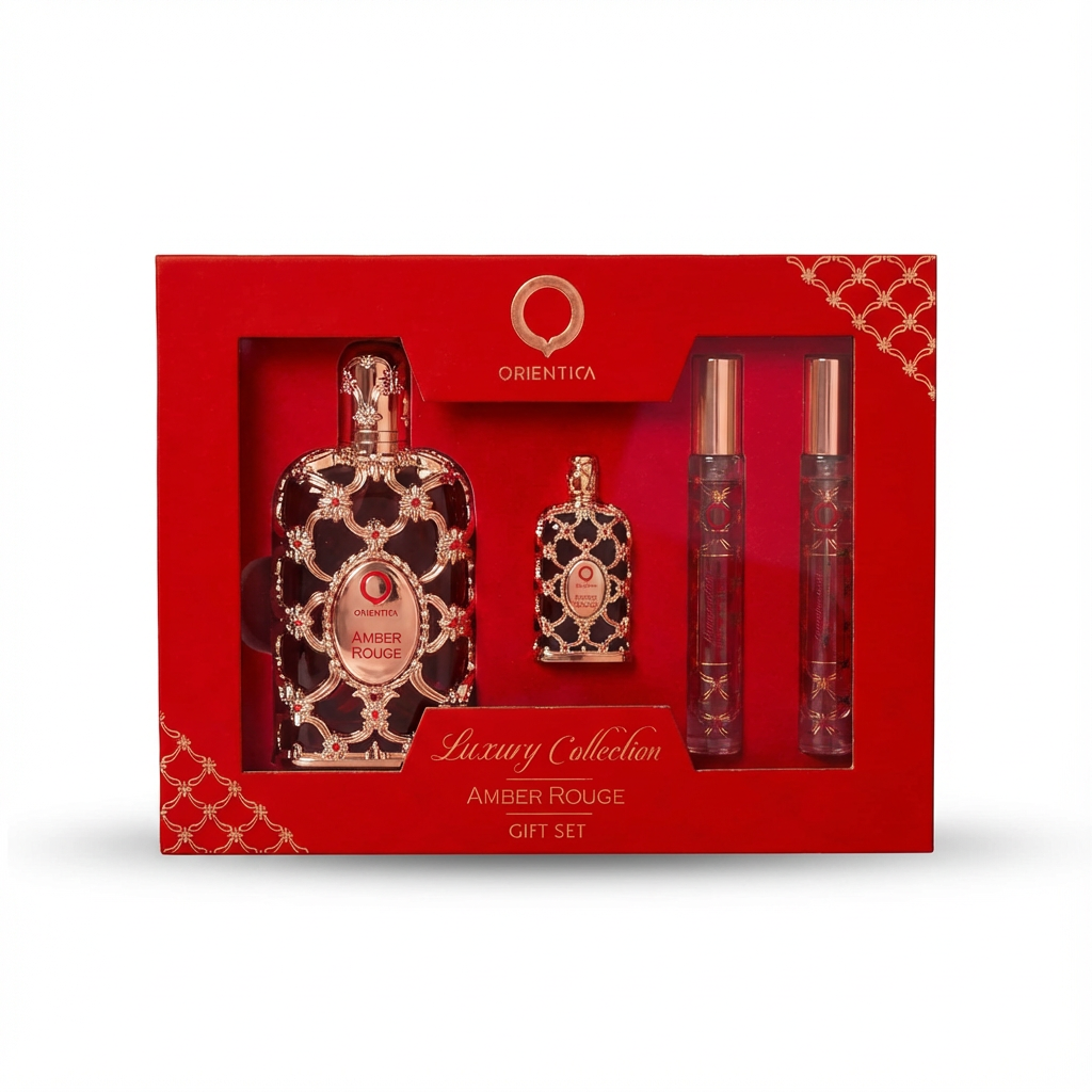 ORIENTICA_SET AMBER ROUGE 2 PCS 30 ML + 7.5 EDP U