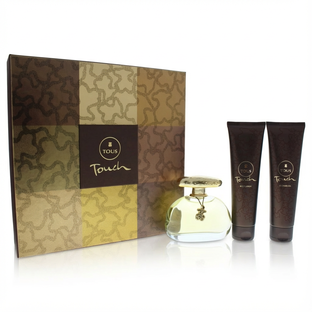 TOUS_SET TOUS TOUCH 3 PCS 3.4 EDT + LOTION 100 ML + SHOWER GEL 100 ML L