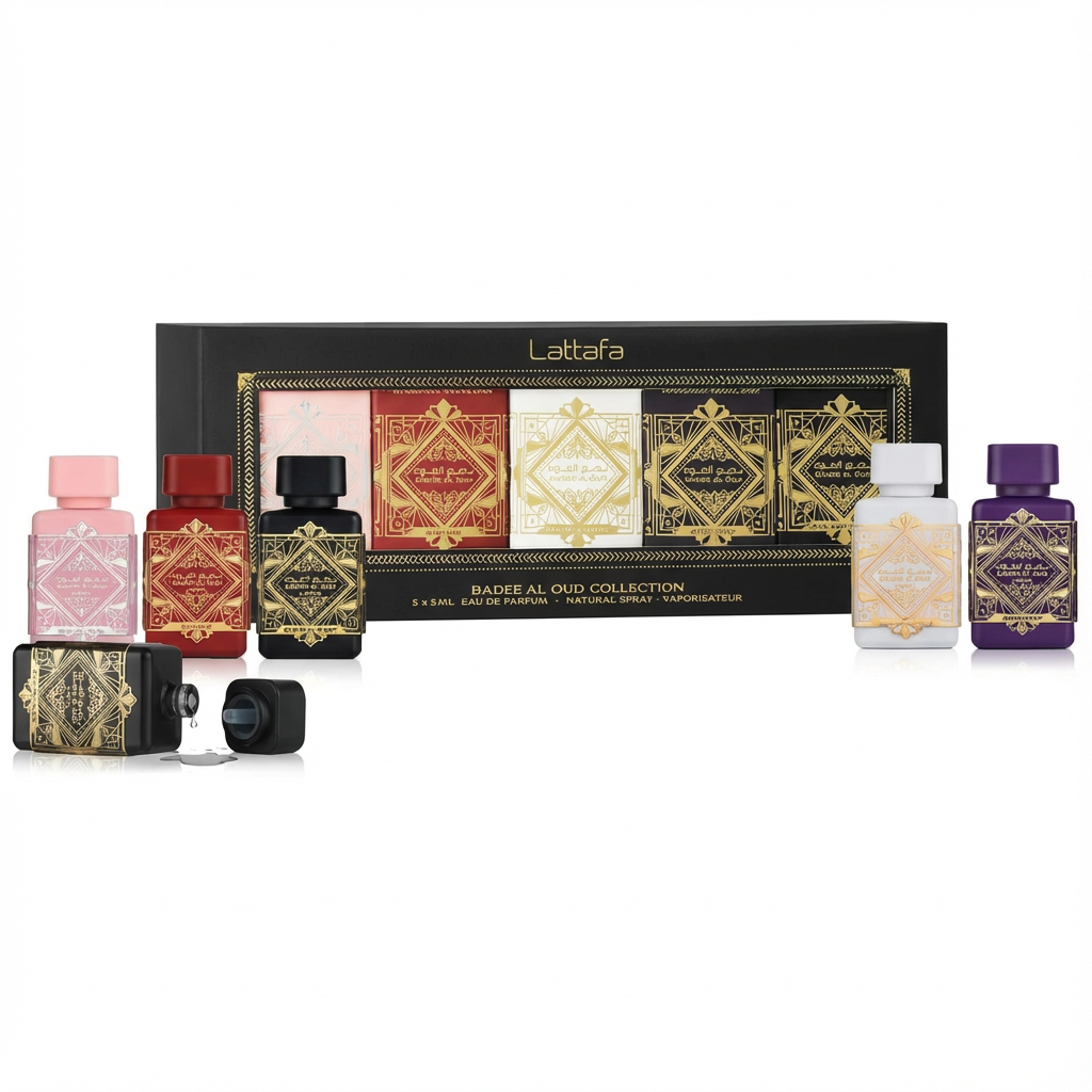 LATTAFA_SET BADEE AL OUD COLLECTION 5 PCS 5 ML U