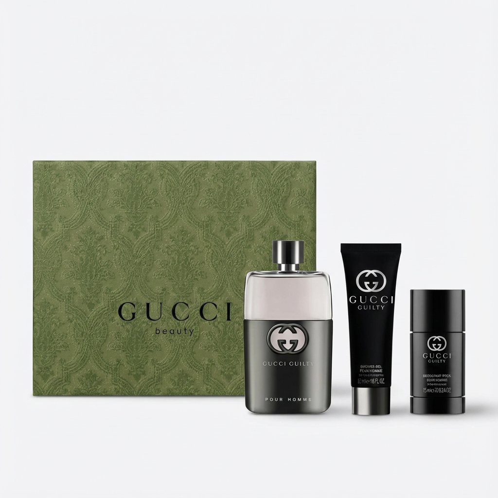 GUCCI_SET GUILTY 3 PCS 3.0 EDP M
