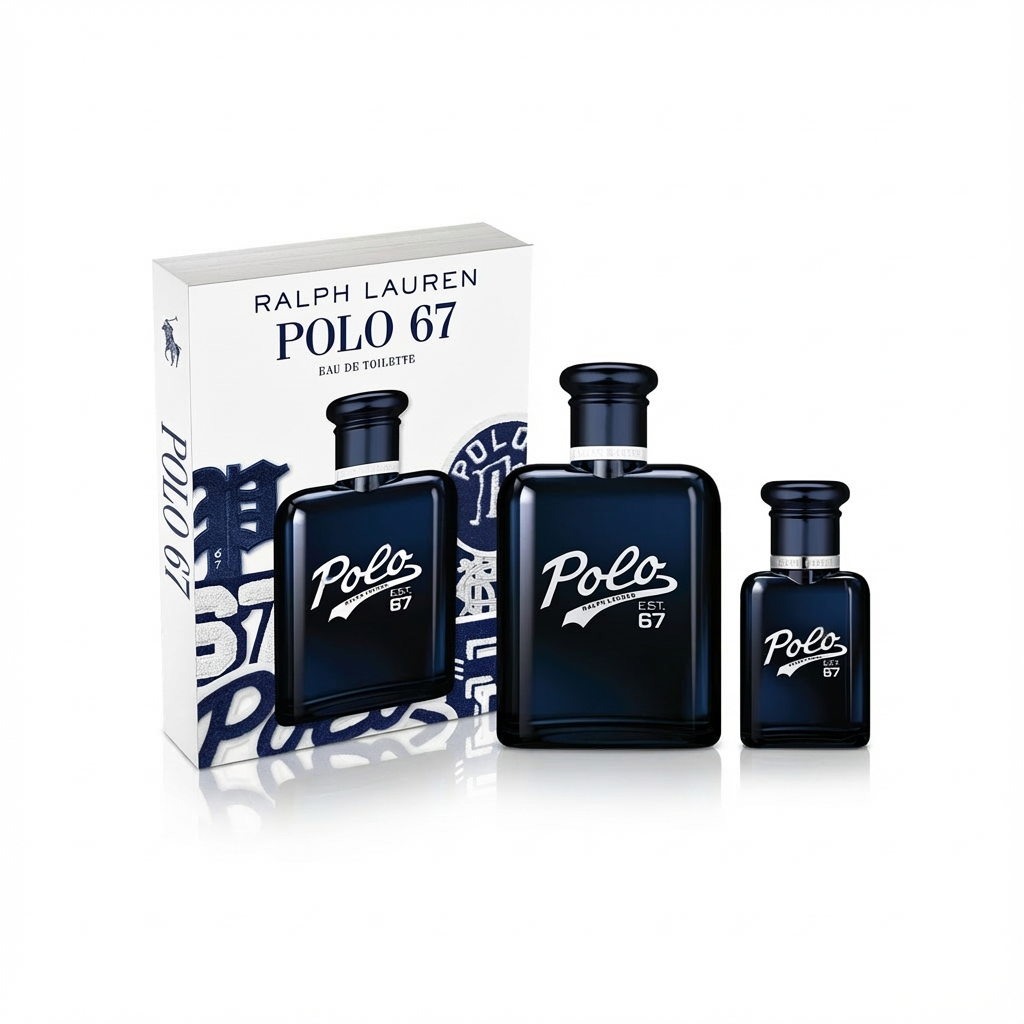 RALPH LAURENT_SET POLO EST 67 2 PCS EDT 4.2 + 13.6 EDT M