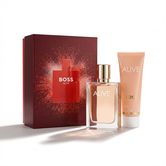 HUGO BOSS_SET ALIVE WOMEN 2PCS 50ML EDP + BODY LOTION L