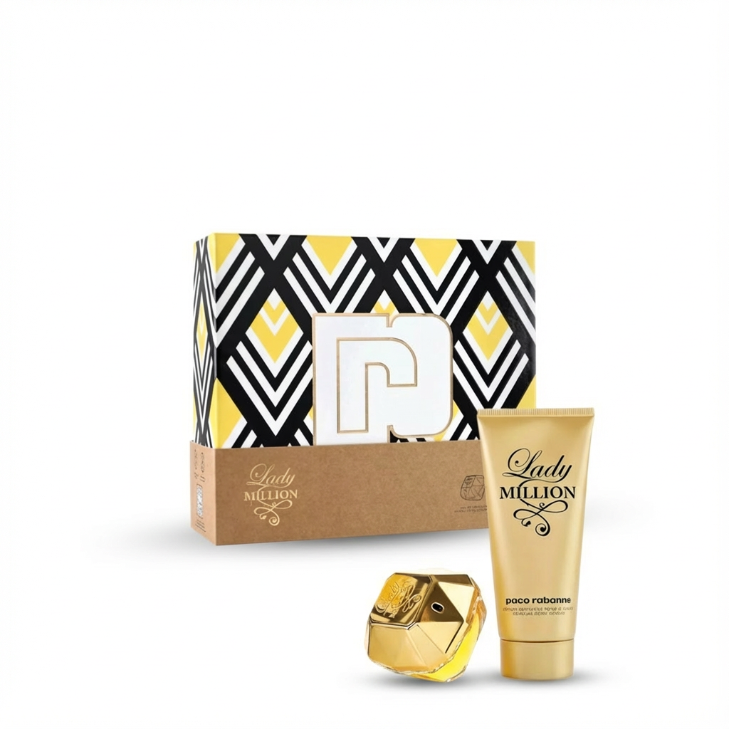 PACO RABANNE_SET LADY MILLION 2PCS 2.7 EDP + LOTION L