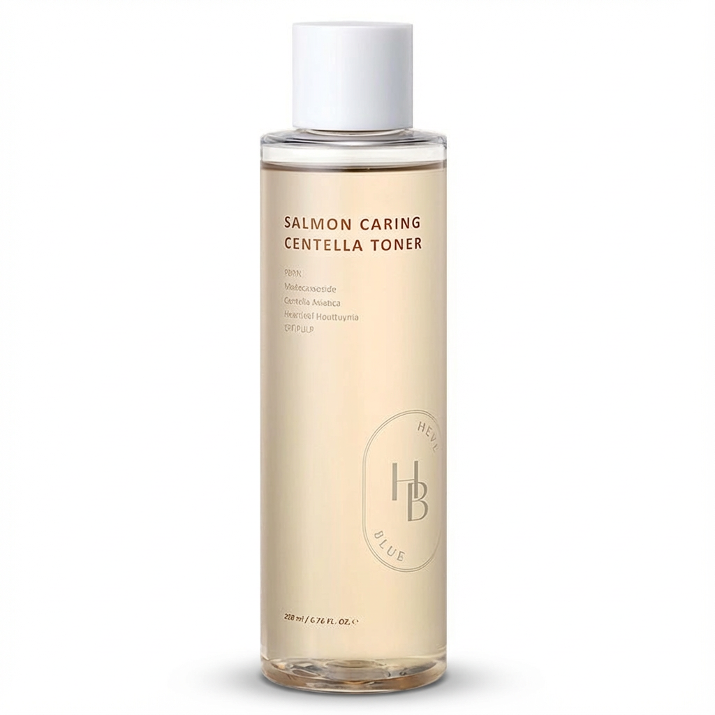 HEVEBLUE_SALMON CARING CENTELLA TONER 200ML