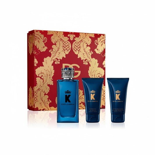 DOLCE & GABBANA_DG KING 3.4 EDP M + 1.7 S/G+ 1.7 A/S BALM  (118238) - Italy